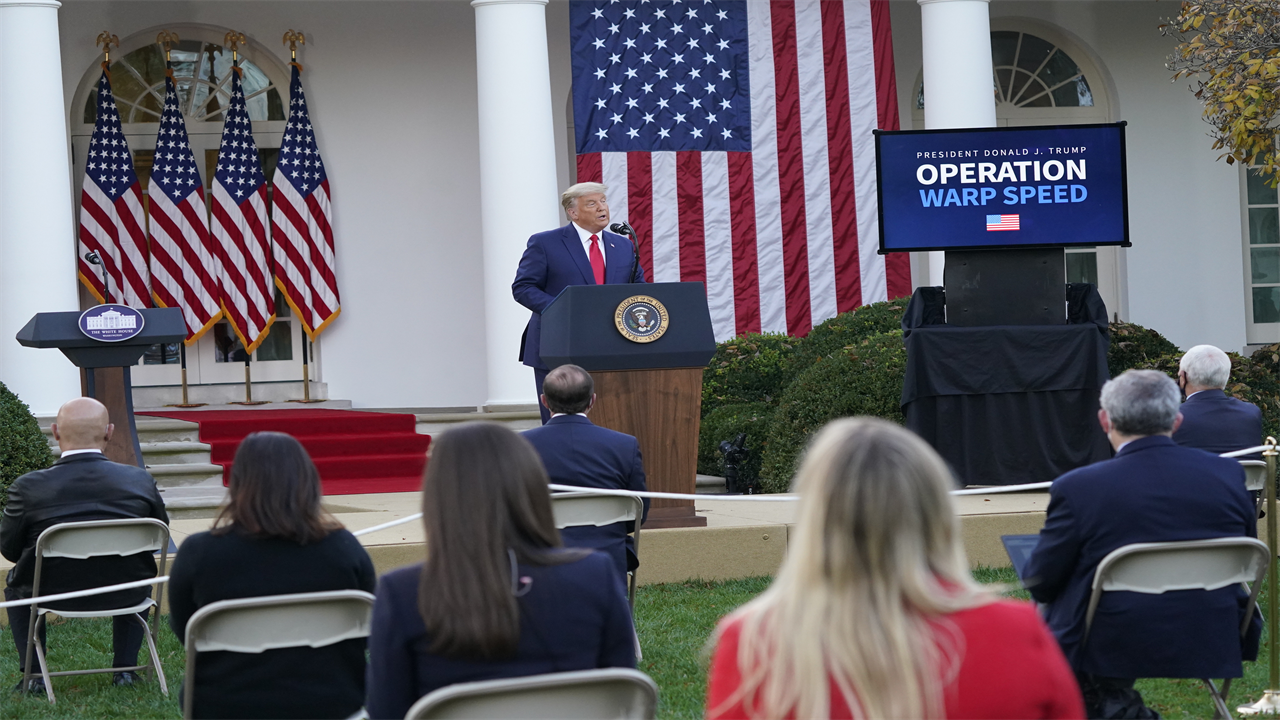 What is Donald Trump’s Operation Warp Speed?