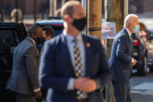 Biden Implores Trump to Confront a Surging Pandemic