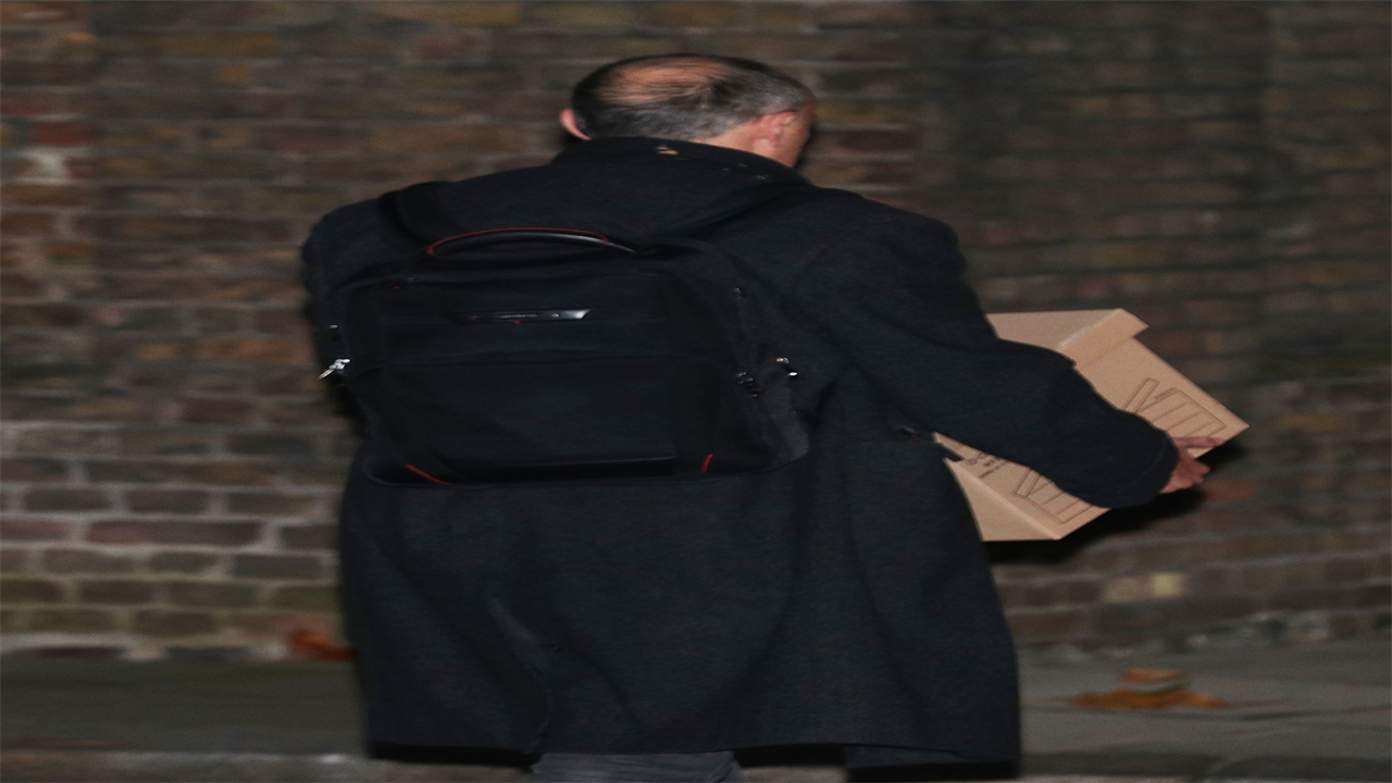 Dominic Cummings clears his desk at No10 as he leaves IMMEDIATELY over power struggle that engulfed Downing Street