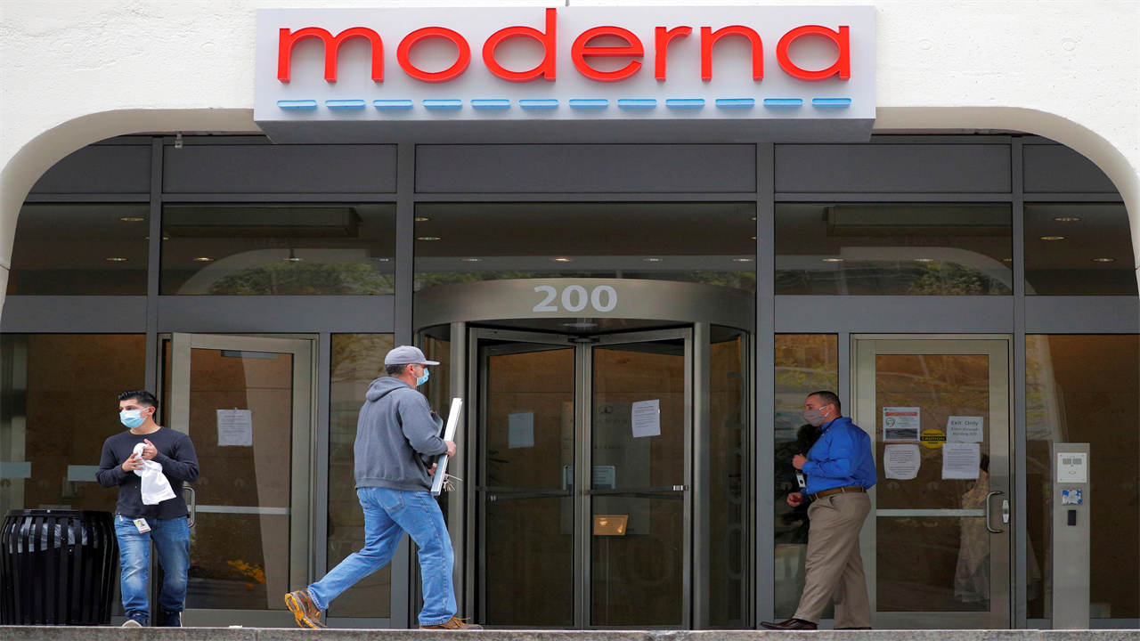 Who owns Moderna and where is the company based?