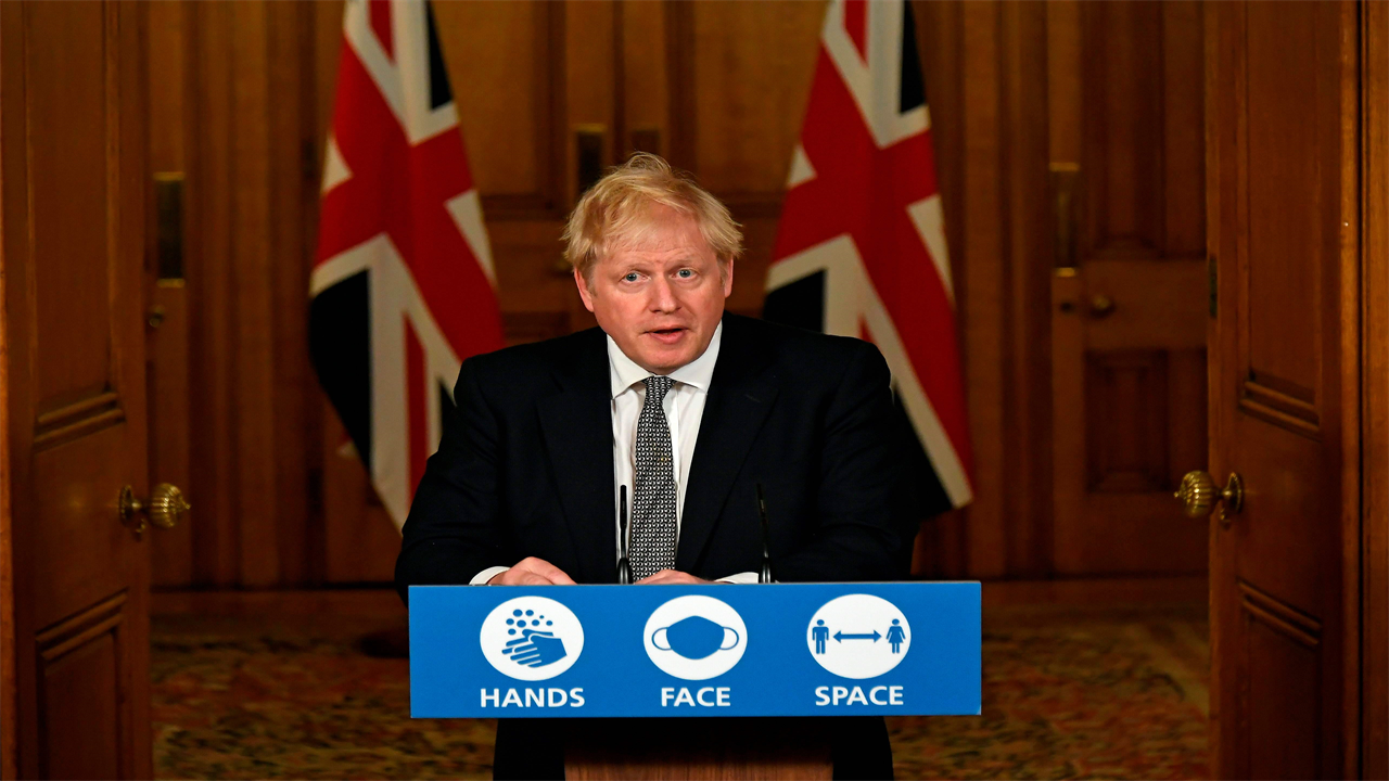 Where is Boris Johnson self-isolating again?