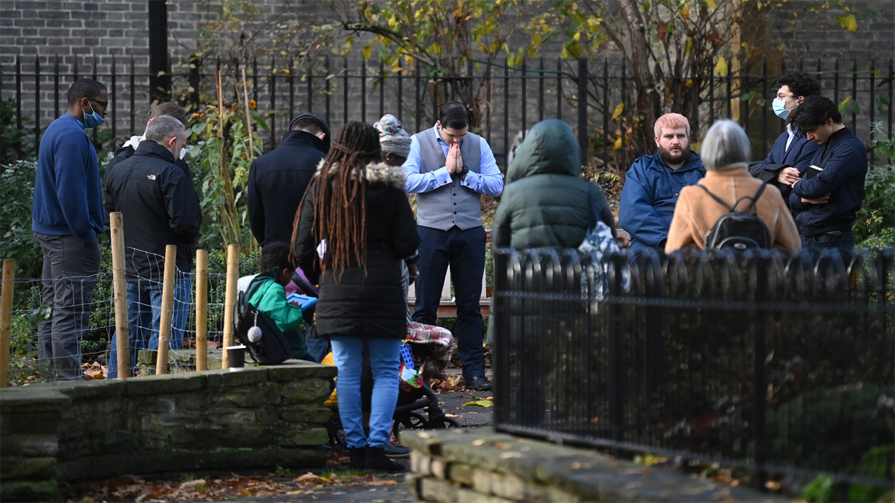 Baptism held outside after cops stop indoor ceremony due to Covid rules