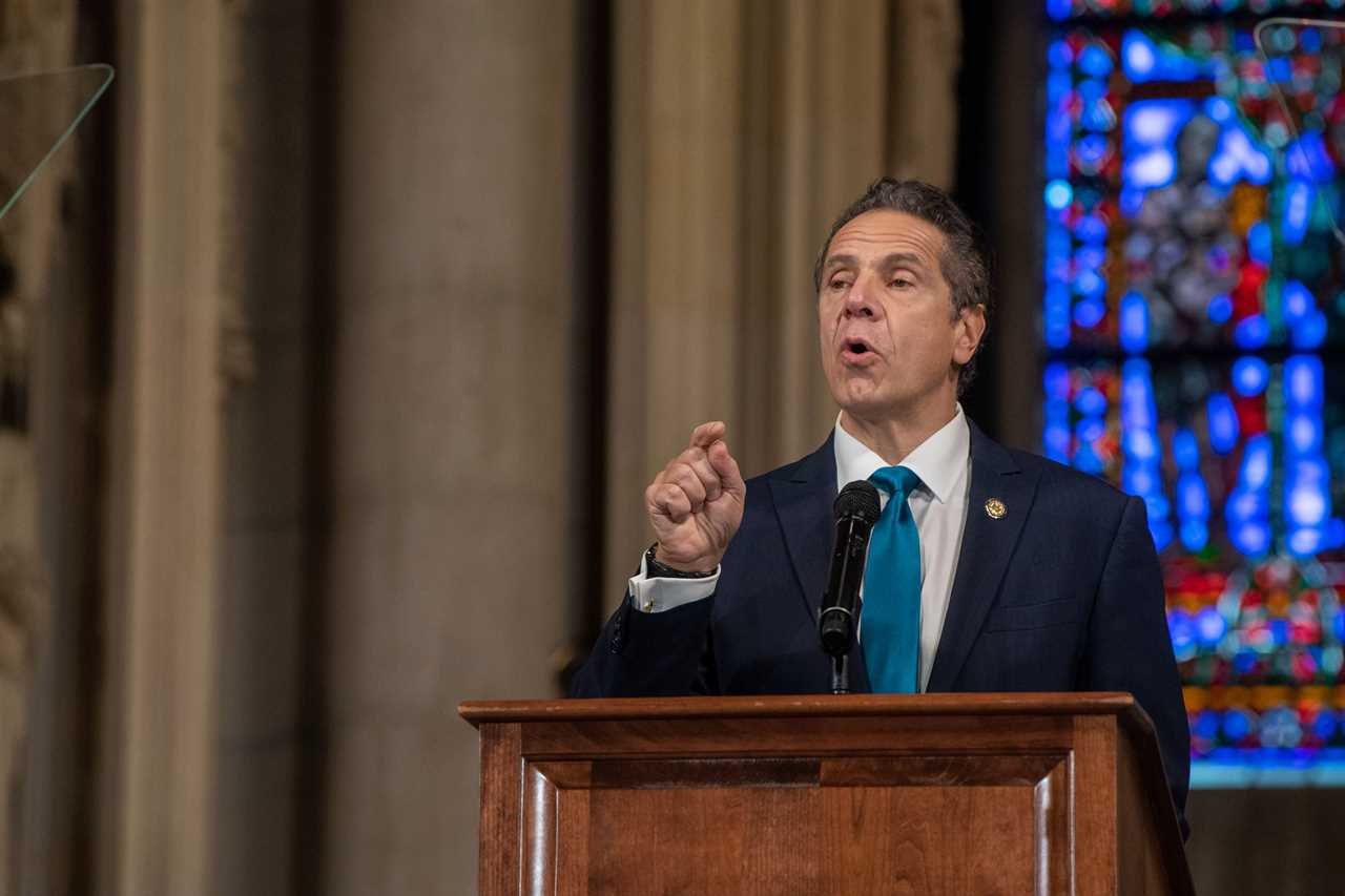 Gov Cuomo compared to Trump as he’s slammed for furious clash with reporters over shutting of NYC schools due to Covid