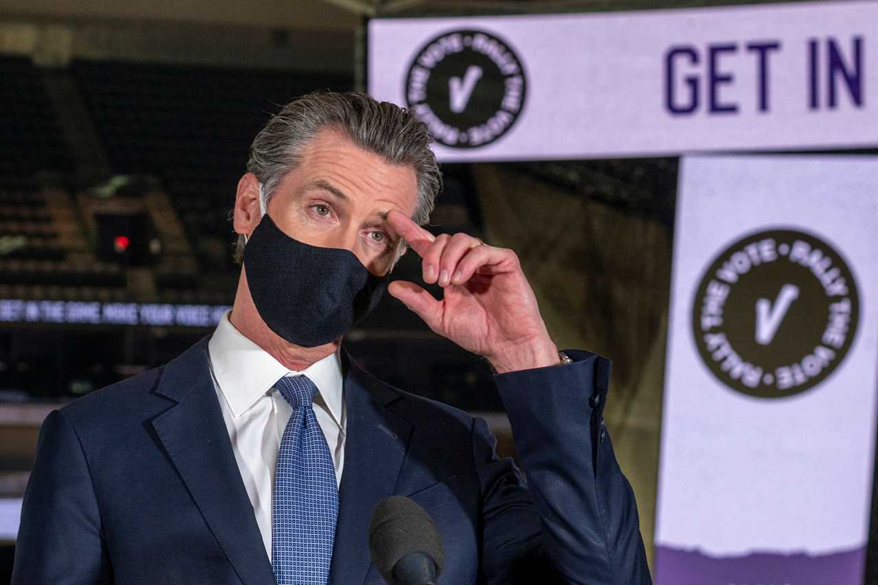 Newsom’s cackling party ‘so loud they annoyed other diners’ – as Americans told to whisper at Thanksgiving to stop Covid