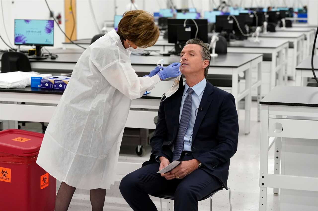 Newsom’s cackling party ‘so loud they annoyed other diners’ – as Americans told to whisper at Thanksgiving to stop Covid
