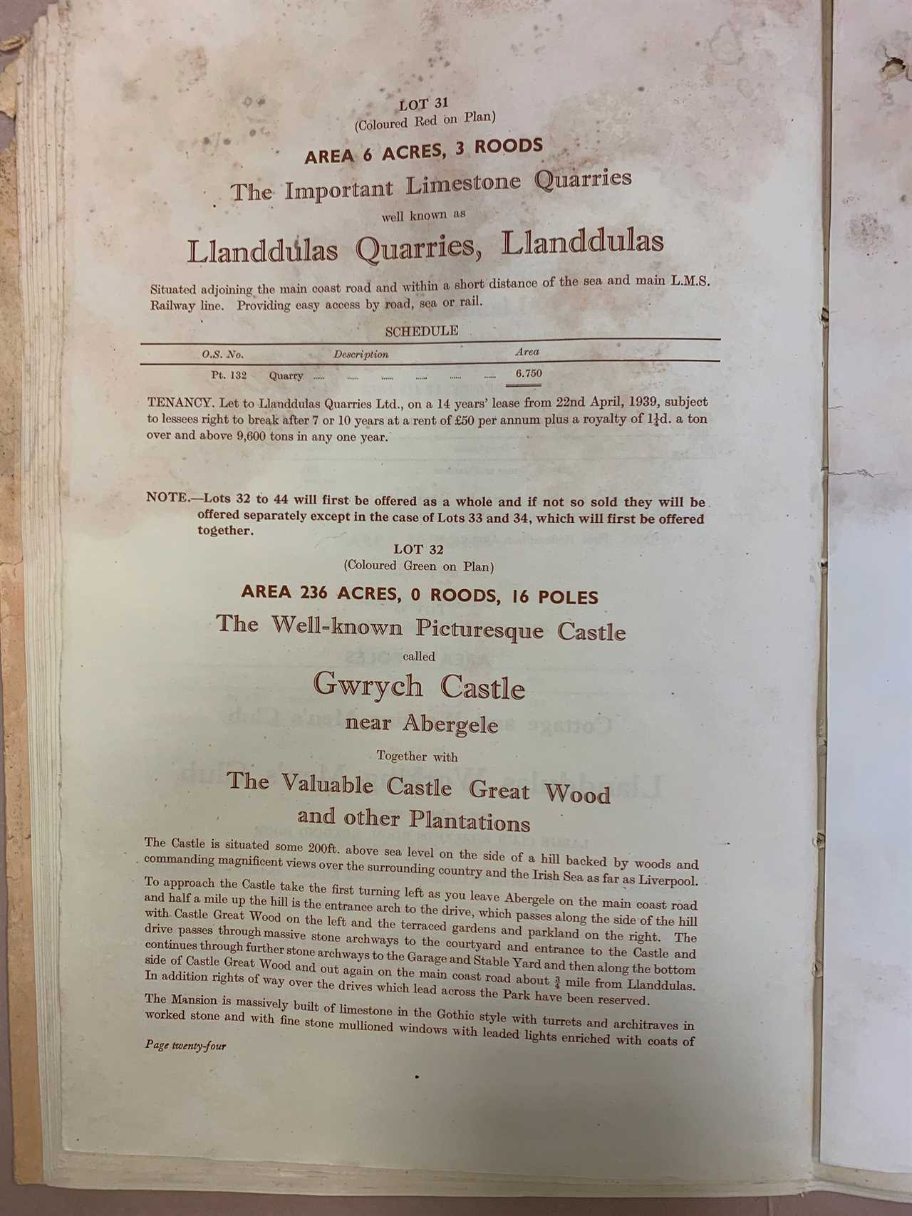 I’m A Celebrity castle’s former glory revealed in historic images from property listing in 1946