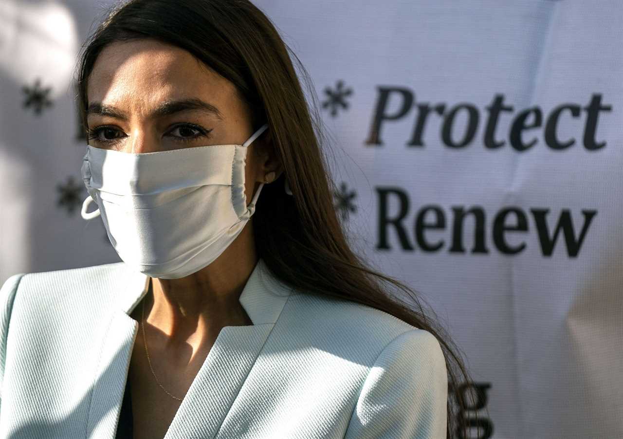 Democratic socialist Alexandria Ocasio-Cortez says US ‘needs to pay people to stay home’ amid deadly Covid uptick