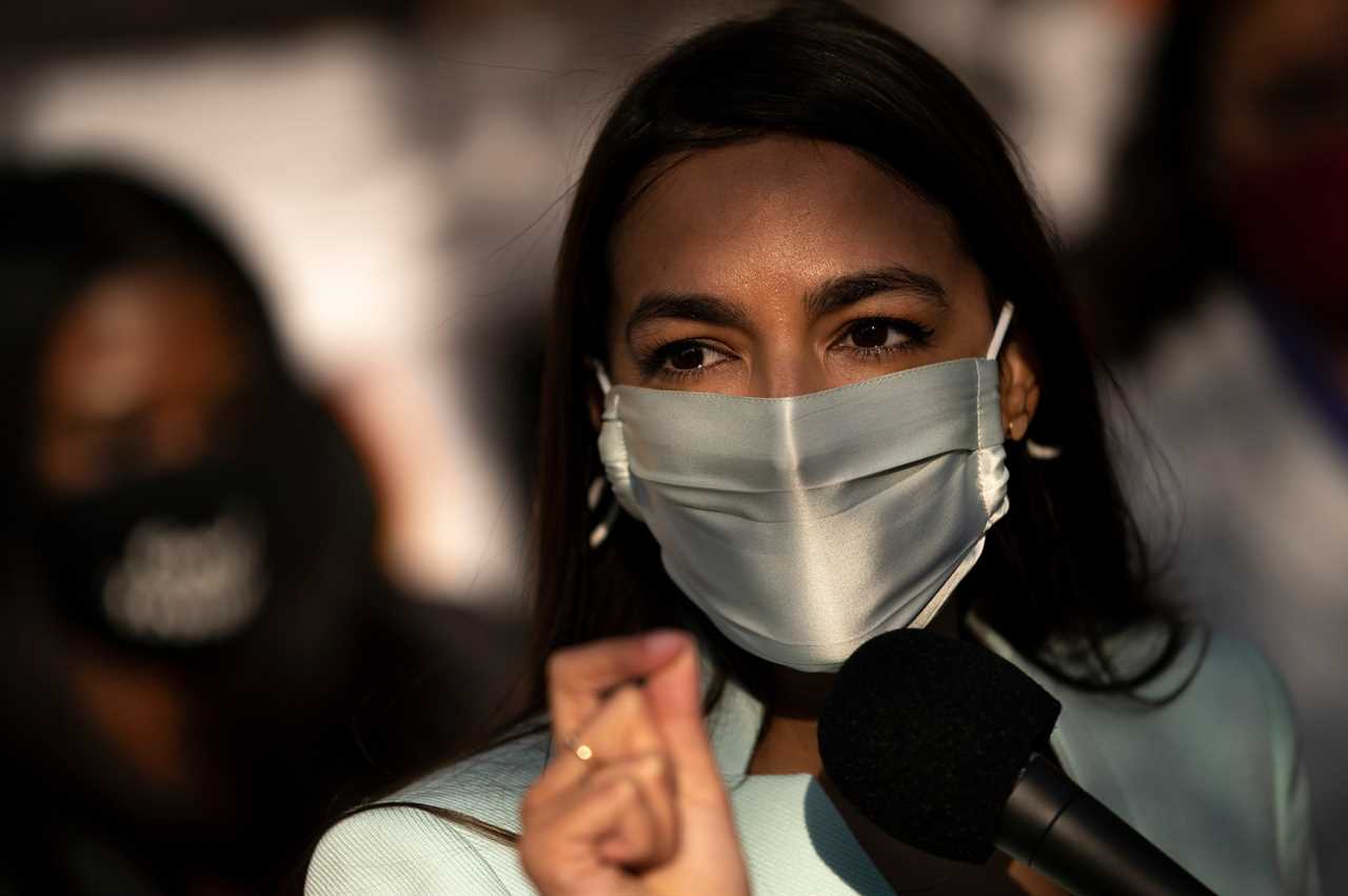 Democratic socialist Alexandria Ocasio-Cortez says US ‘needs to pay people to stay home’ amid deadly Covid uptick