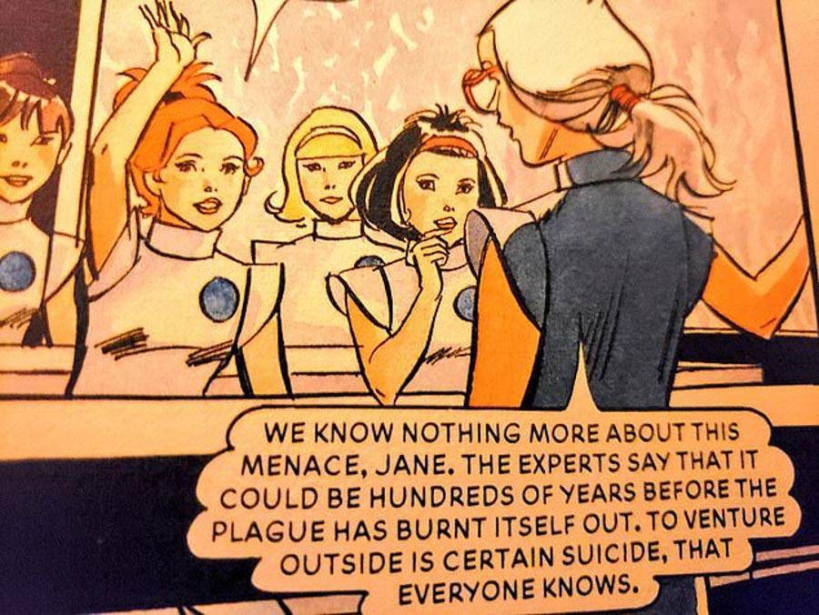 Covid predicted in 1987 Bunty comic with eerie sketch of ‘deadly virus’ set to ravage world