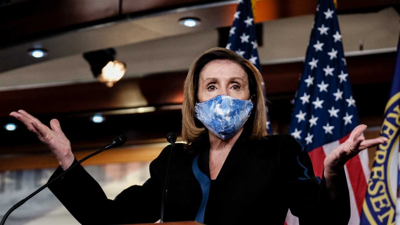 After losing seats in the House, Democrats nominate Nancy Pelosi for another term as speaker.