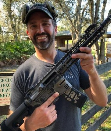 Don Jr said he will be cleaning his guns during quarantine