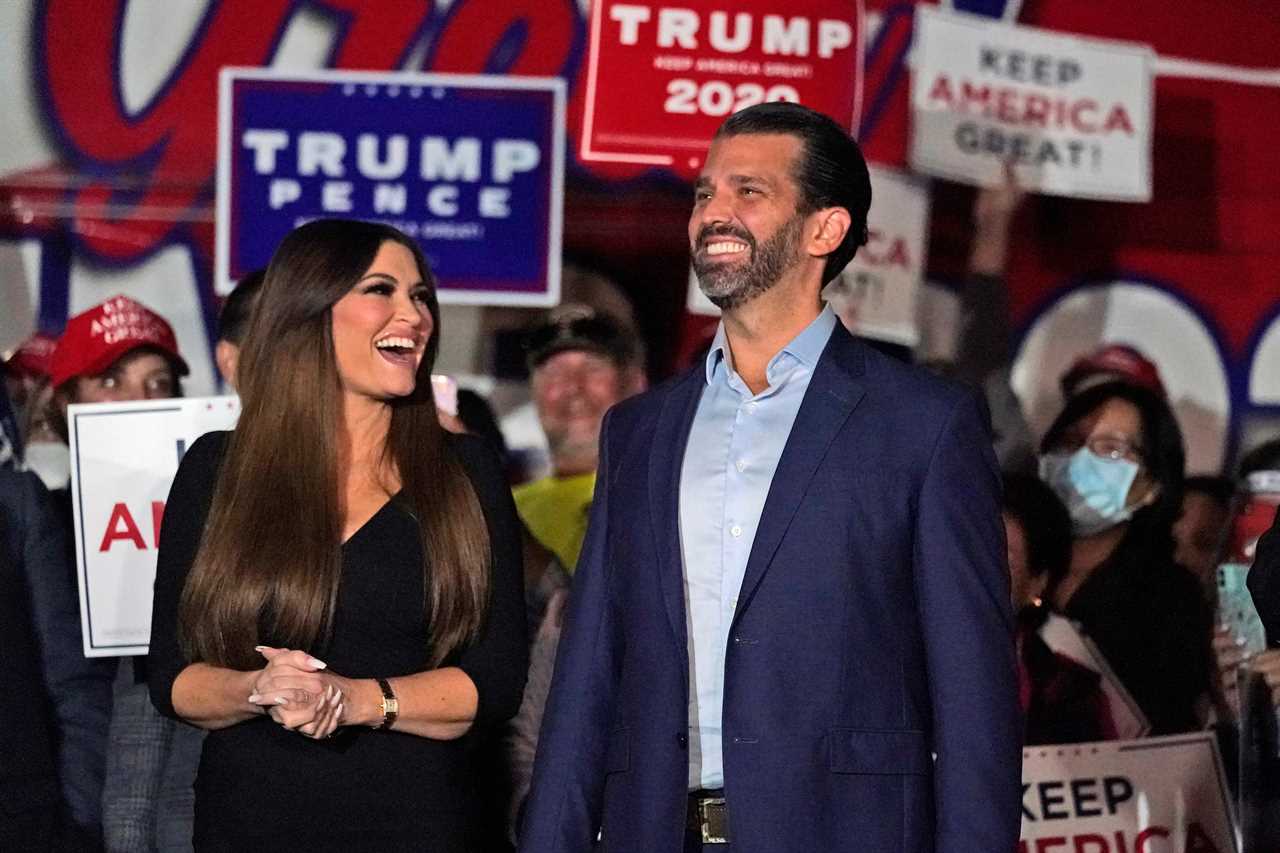 Trump Jr's girlfriend Kimberly Guilfoyle contracted the virus in July