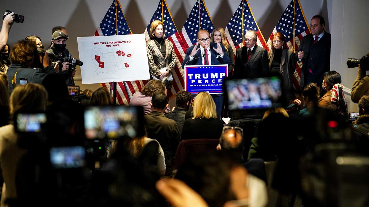 Trump Campaign Lawyers Step Up but Are Swiftly Knocked Down