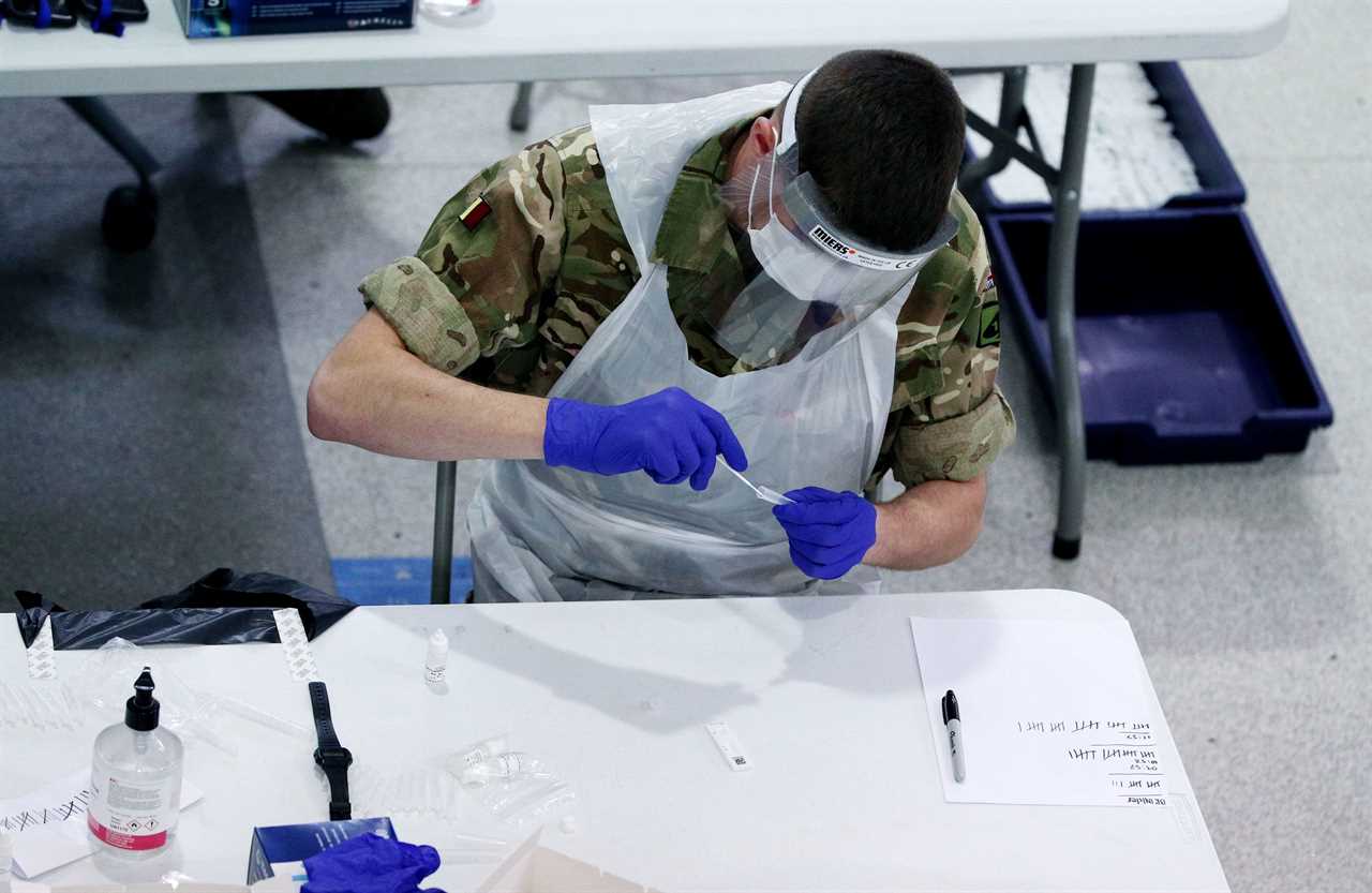 Mass testing trial using pregnancy-style kits aims to HALVE quarantine time for Covid contacts