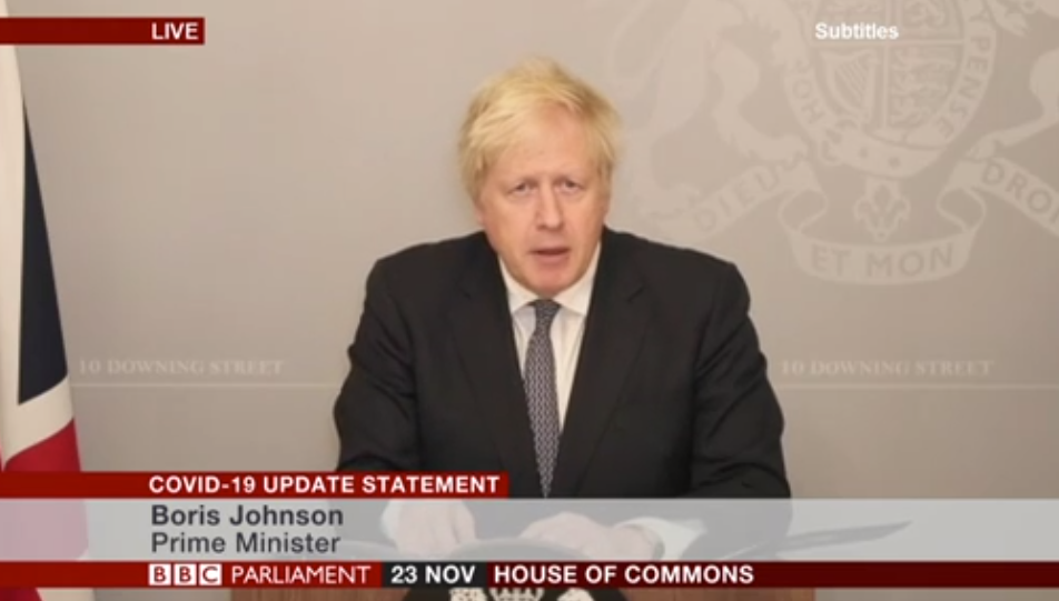 Boris Johnson reveals tough new tier rules to last until spring after coronavirus lockdown ends next week