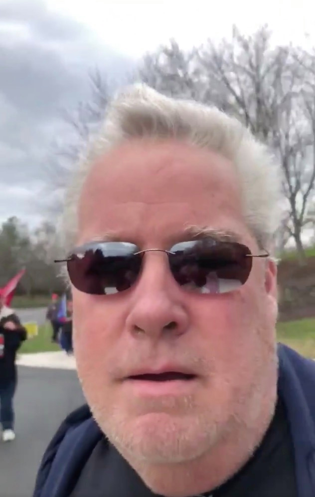 Trump supporter charged with ASSAULT ‘for forcefully exhaling on protesters’ outside president’s Virginia golf club