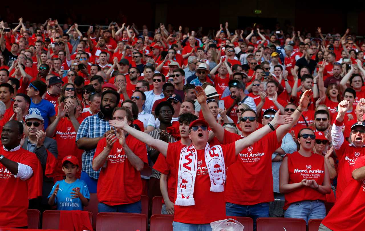 Premier League fans CAN sing on return to stadiums but coronavirus ‘code of conduct’ to rule out hugging