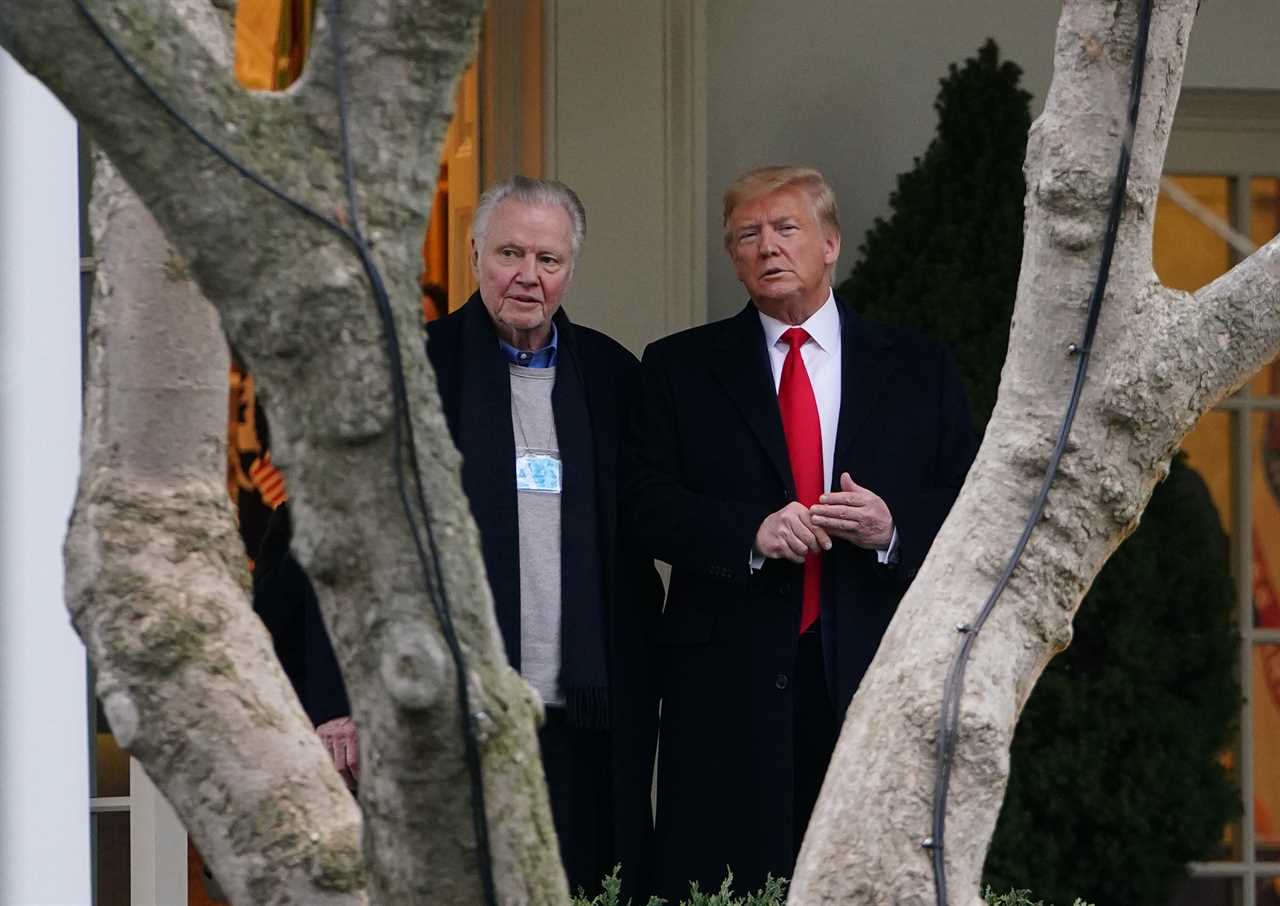 Jon Voight says Trump is ‘the only man who can save’ America and warns of ‘great danger’ under Biden administration