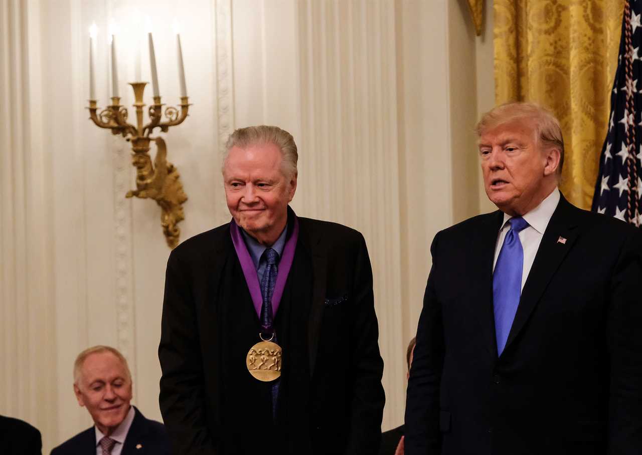 Jon Voight says Trump is ‘the only man who can save’ America and warns of ‘great danger’ under Biden administration