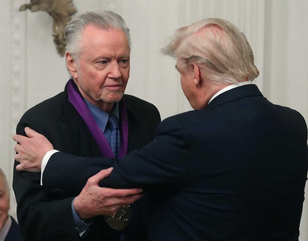 Jon Voight says Trump is ‘the only man who can save’ America and warns of ‘great danger’ under Biden administration