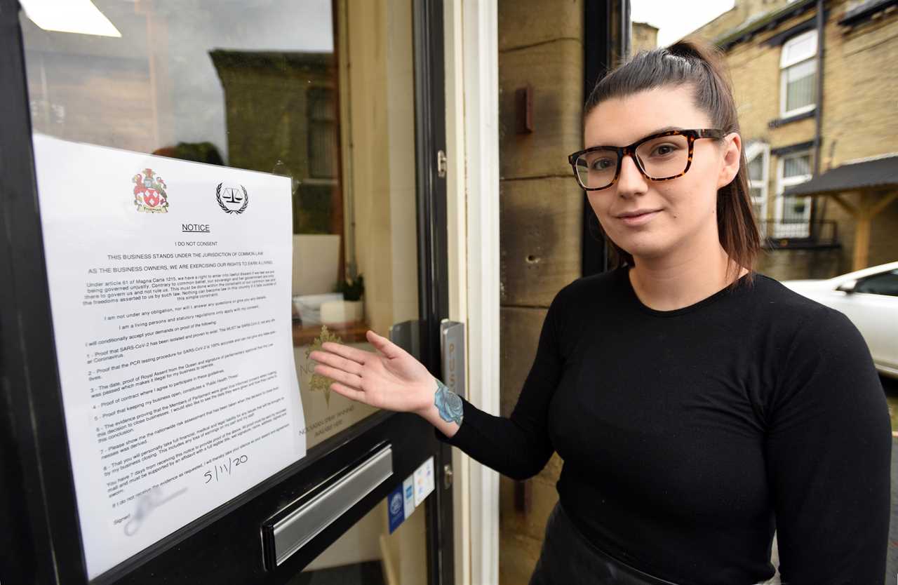 Salon owner who racked up £27k in Covid fines claiming Magna Carta allowed her to stay open is finally shut down