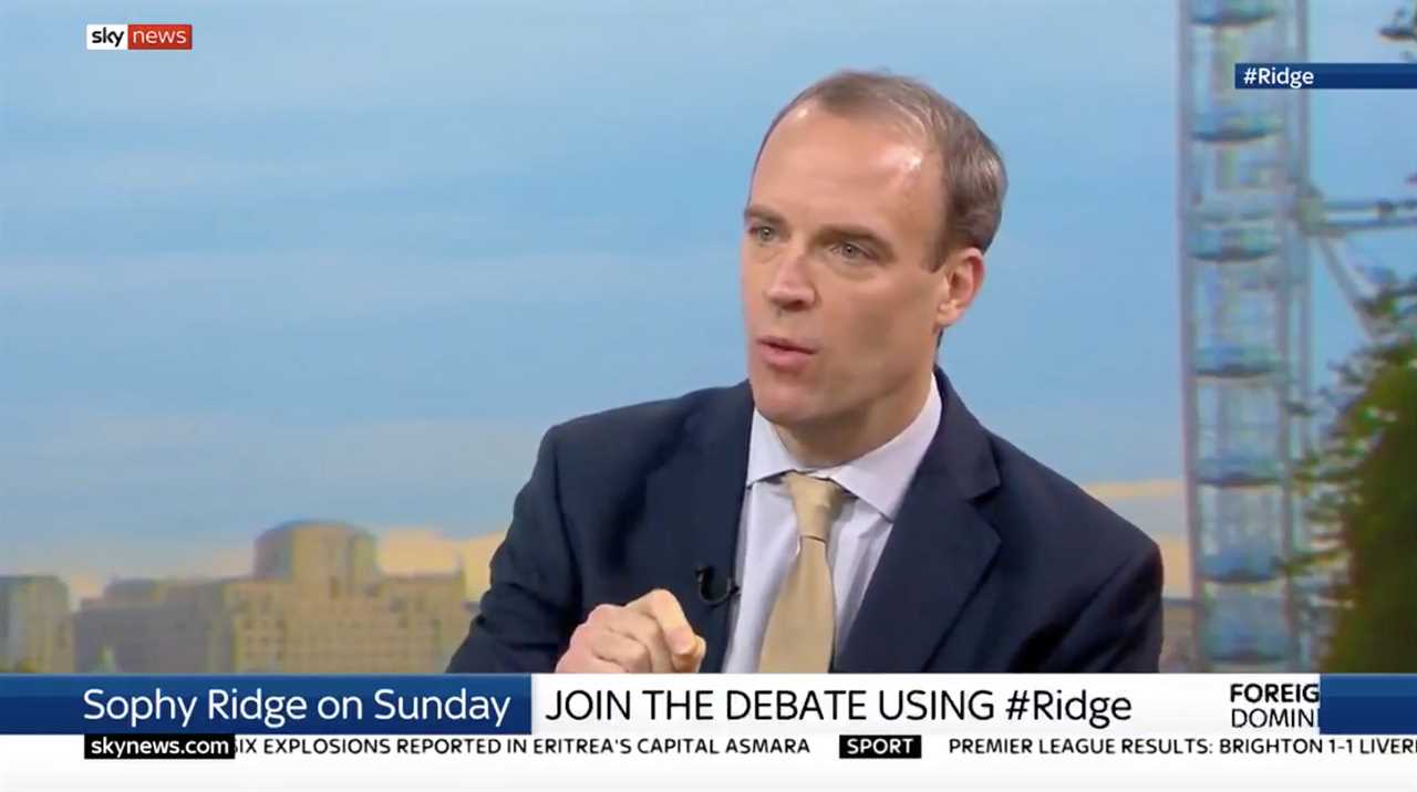 Covid tiers could ‘realistically’ end on February 3, Dominic Raab says & vows vaccine should bring normal life by Spring