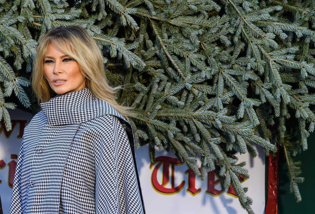 Melania Trump thanks volunteers for decorating White House ‘after saying “who gives a f**k about Christmas” on tape’