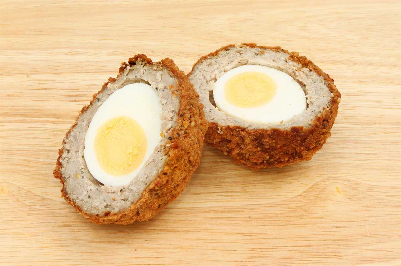 A minister suggested a scotch egg would be enough for a meal