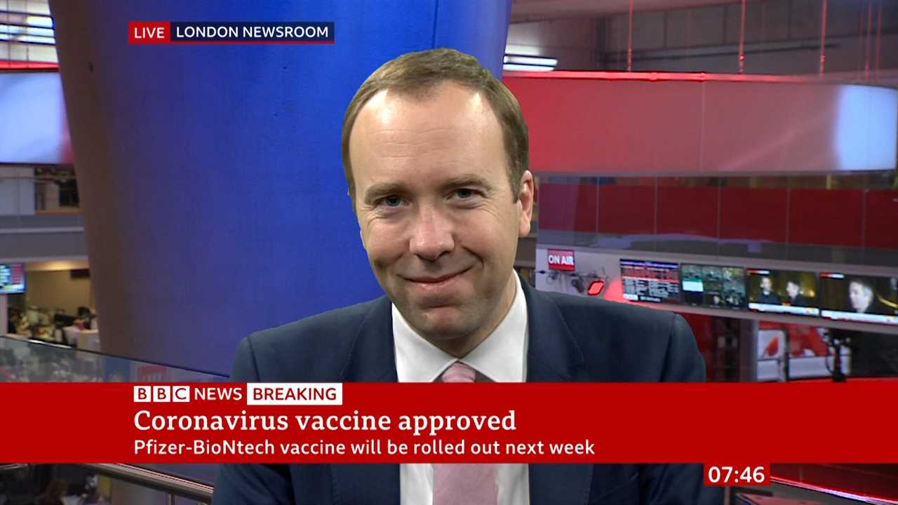 MILLIONS to get Covid vaccine THIS MONTH as Hancock promises life will be back to normal by spring