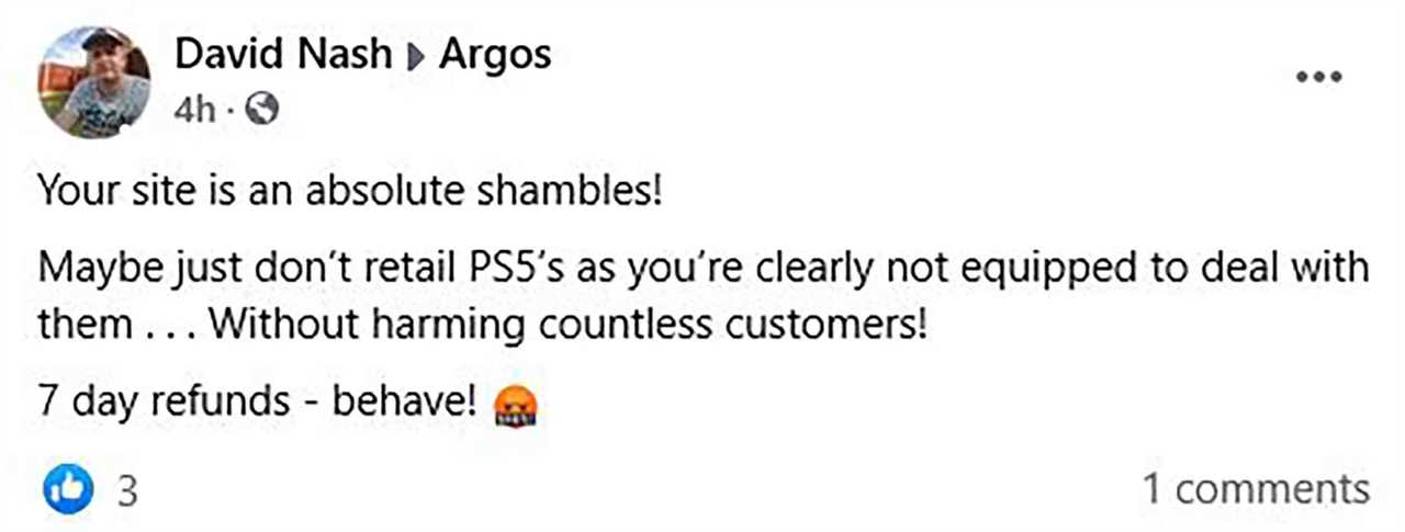 Argos PS5 orders CANCELLED after taking £450 from furious customers who have to wait days for refund