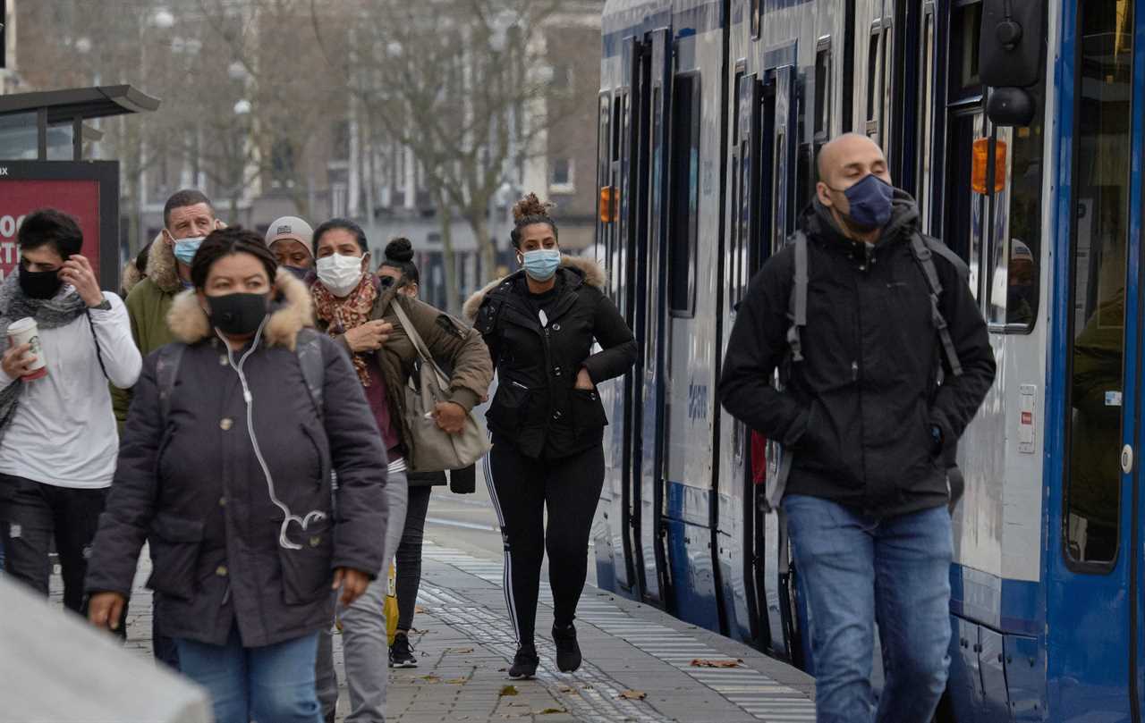 Brits could be wearing masks to stop Covid spread ‘for years’ after WHO warns wear them to the office