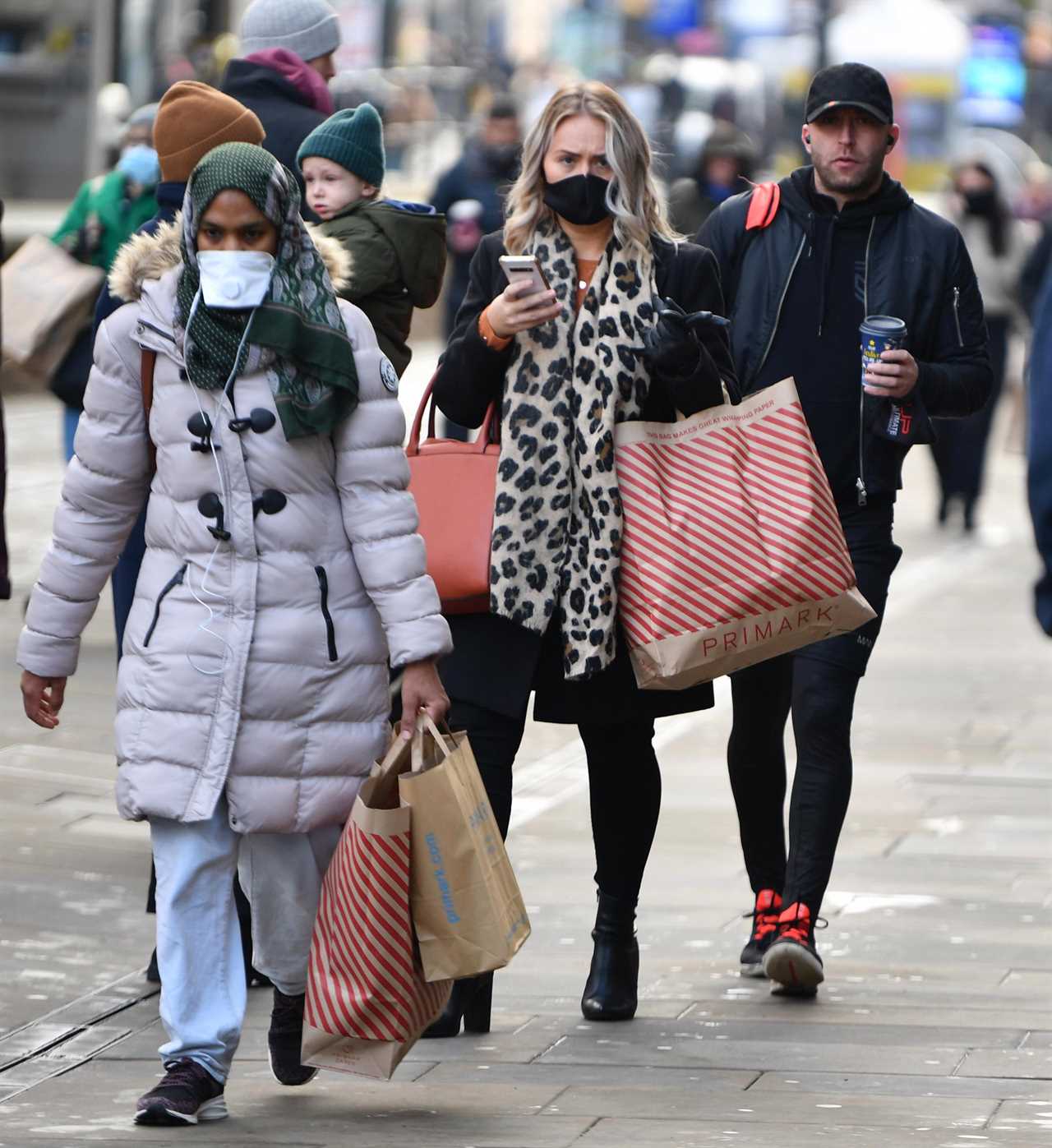 Millions of shoppers hit the high street on first weekend after lockdown lifted in £1.5billion life-line for stores