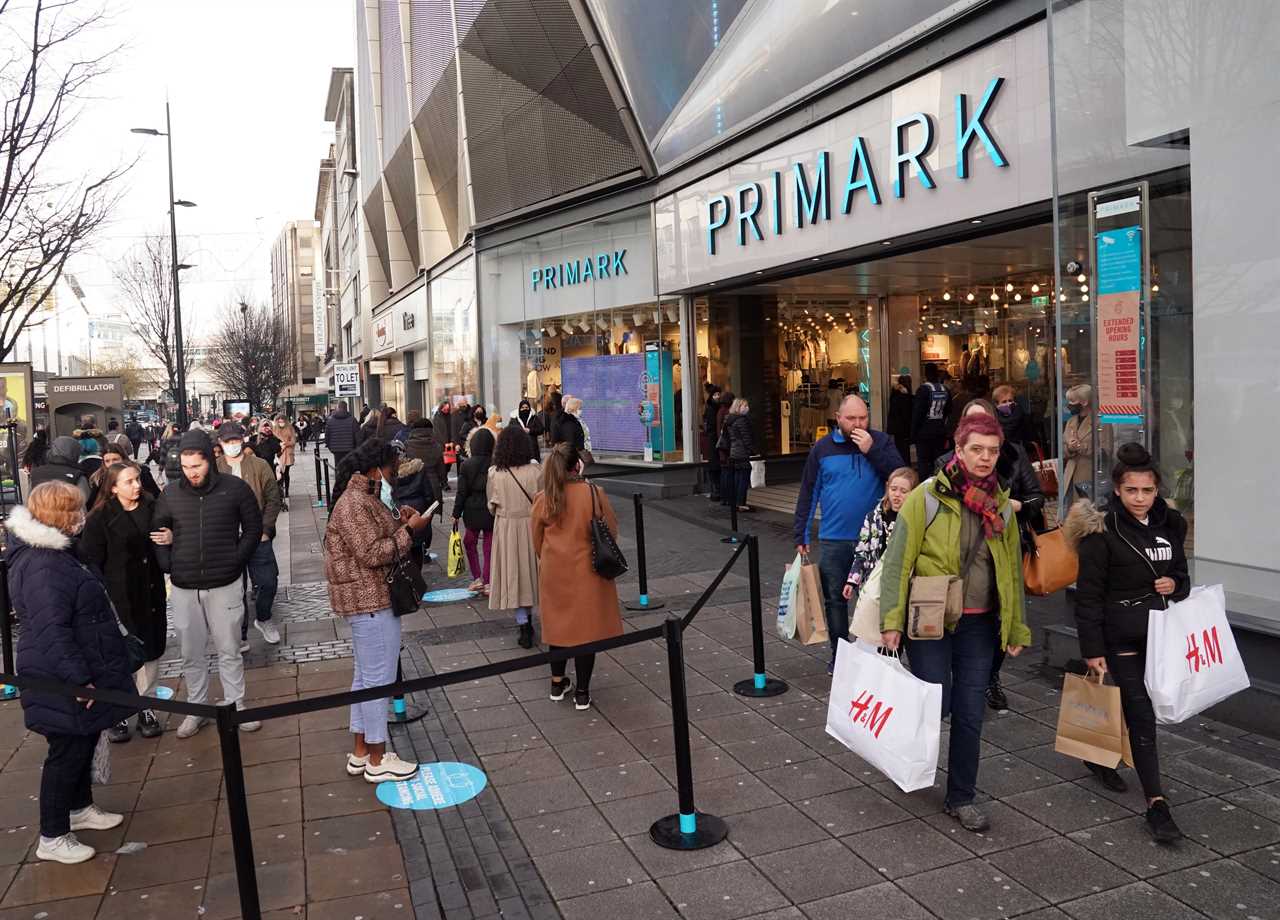 Millions of shoppers hit the high street on first weekend after lockdown lifted in £1.5billion life-line for stores