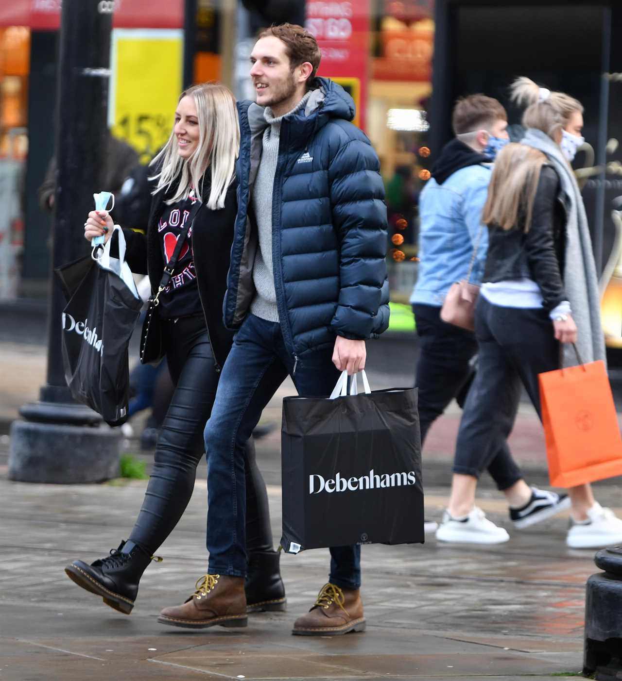 Millions of shoppers hit the high street on first weekend after lockdown lifted in £1.5billion life-line for stores