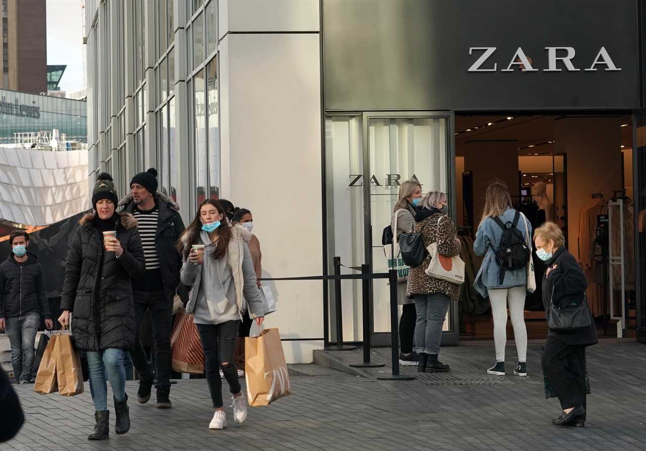 Millions of shoppers hit the high street on first weekend after lockdown lifted in £1.5billion life-line for stores