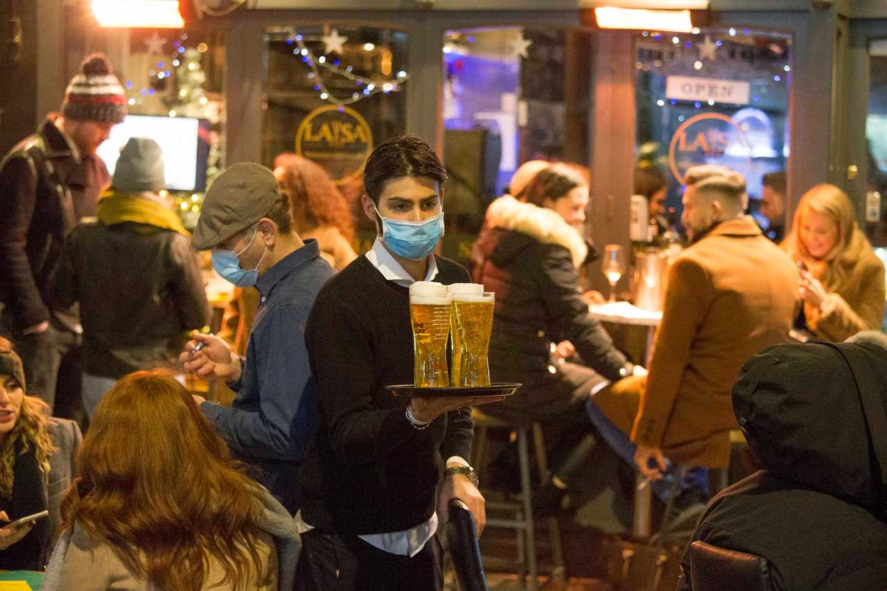 Boozy Brits pack out bars & restaurants across the UK in first weekend of fun since second Covid lockdown