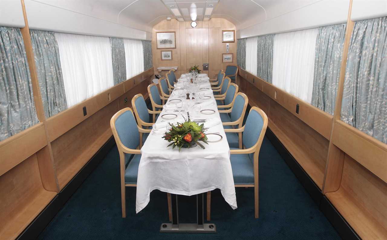 Inside Kate Middleton and Prince William’s Royal tour train with single beds and Formica table