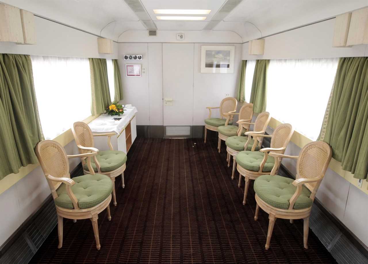 Inside Kate Middleton and Prince William’s Royal tour train with single beds and Formica table