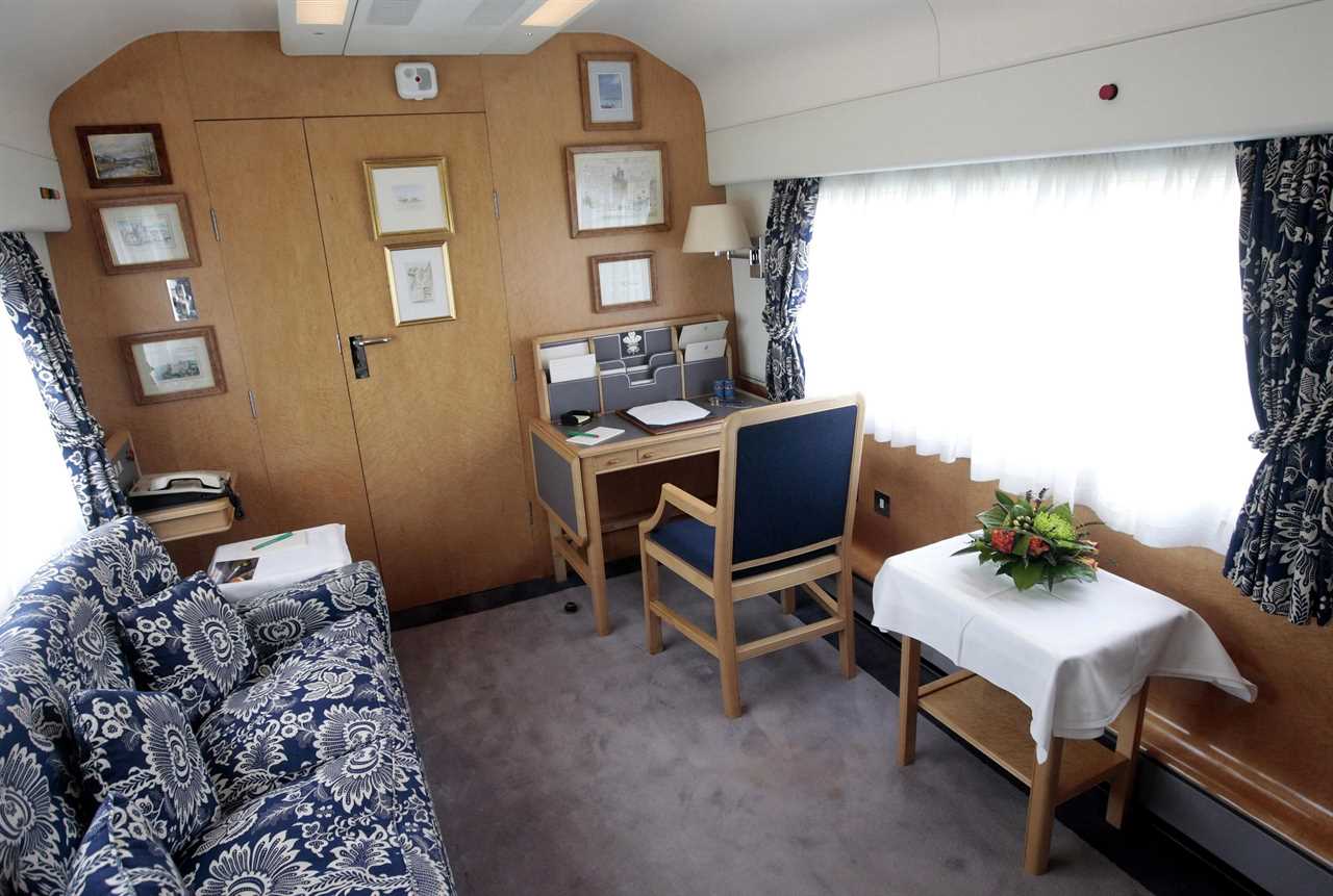 Inside Kate Middleton and Prince William’s Royal tour train with single beds and Formica table