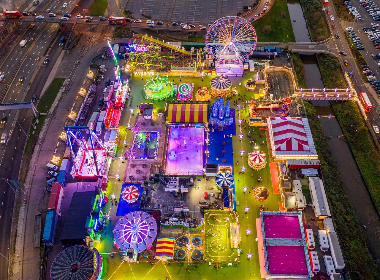 ‘Covid-safe’ Christmas Winter Festival opens in London with rides and stalls from Hyde Park’s Winter Wonderland