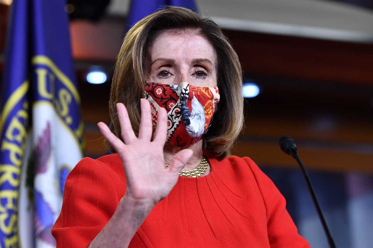 Pelosi blasts Trump’s ‘unacceptable’ push for $600 stimulus checks and says he can’t be allowed to ‘obstruct talks’