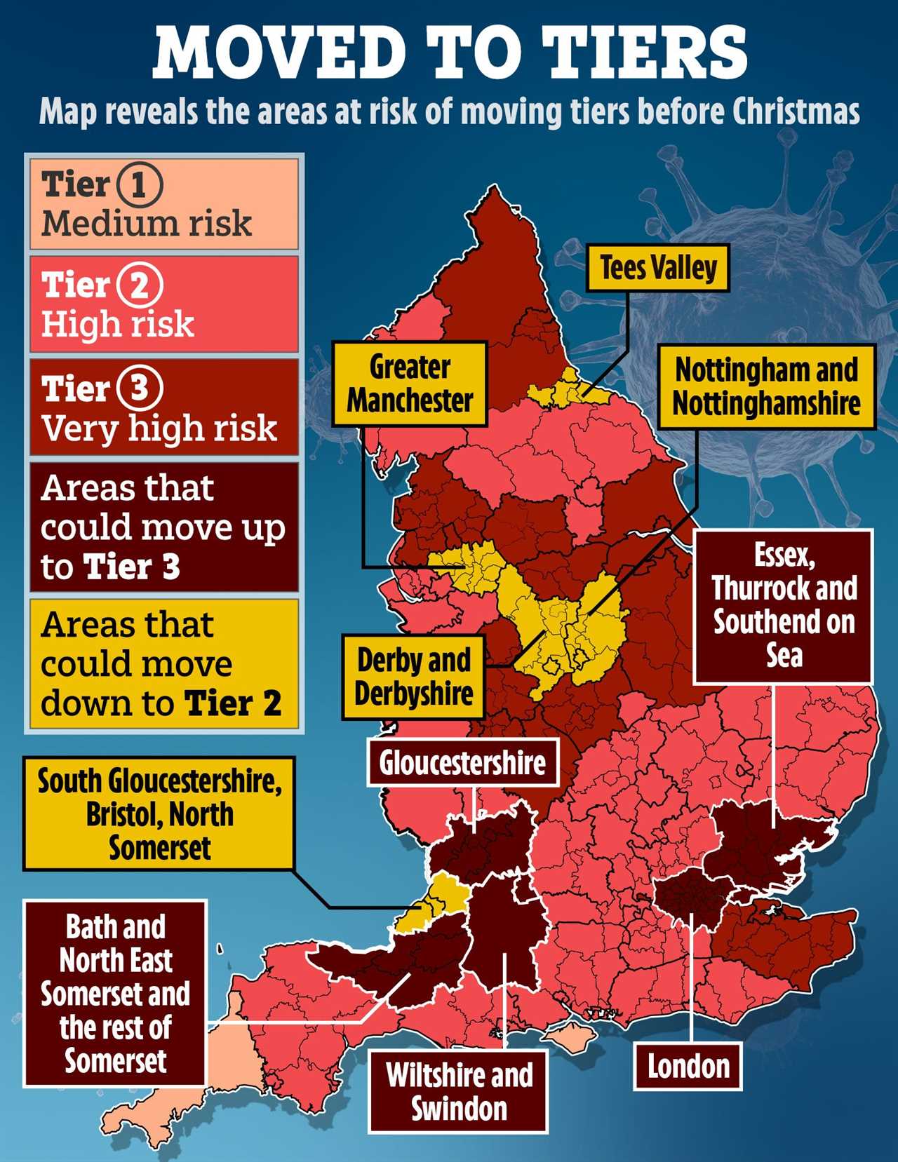 All-out war as London heads five southern virus hotspots battling to escape plunging into Tier 3 Xmas ‘devastation’