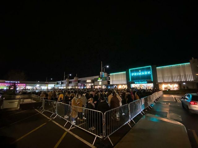 Hungry shoppers flooded 11 Primark stores around the UK for one day of round-the-clock hours earlier this week