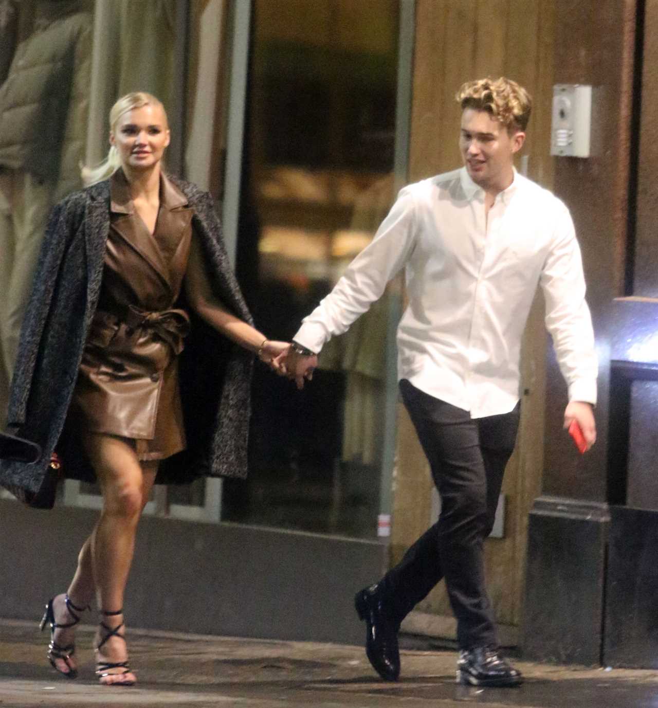 I’m A Celeb’s AJ Pritchard and girlfriend Abbie appear to break lockdown rules as they party at his cousin’s flat