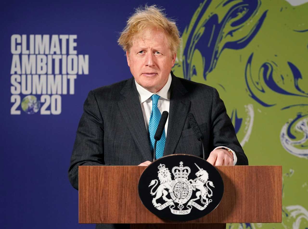 Boris Johnson says climate change is ‘far more destructive’ than Covid as he opens environmental conference