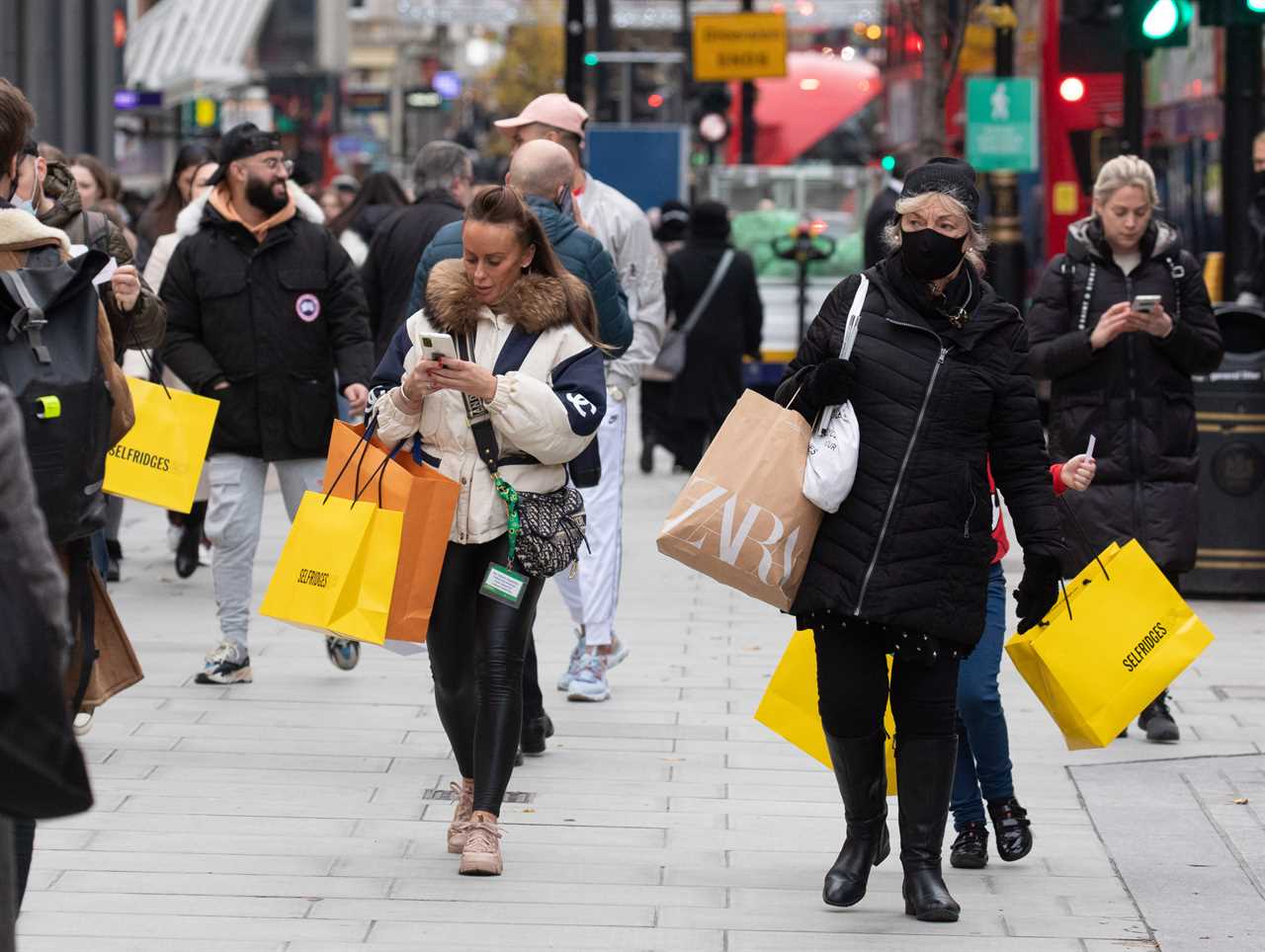 Wear Covid face masks outside while Christmas shopping in London to stop Tier 3, Sadiq Khan says