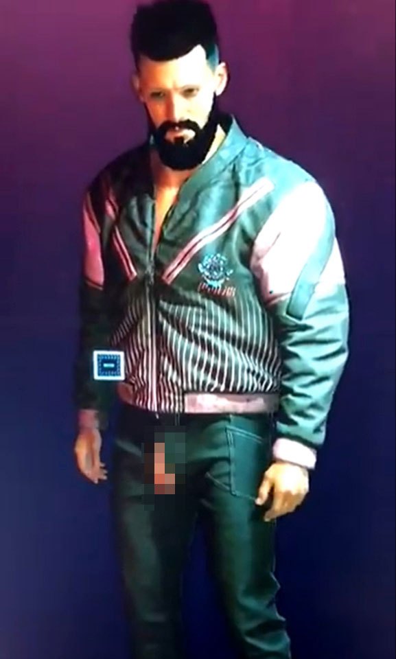 Hilarious Cyberpunk 2077 glitch causes characters’ penises and breasts to poke through clothes