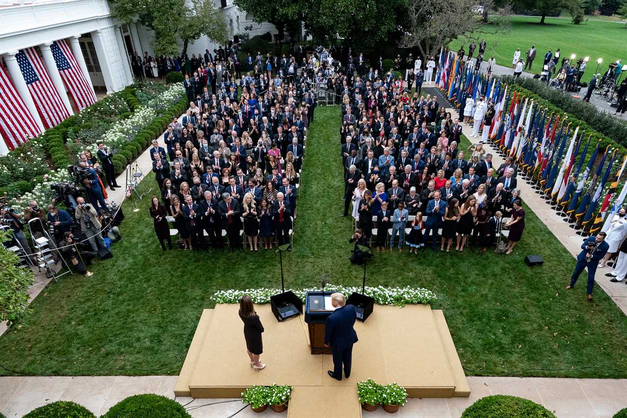 Trump security chief has LEG cut off after catching Covid at White House superspreader event