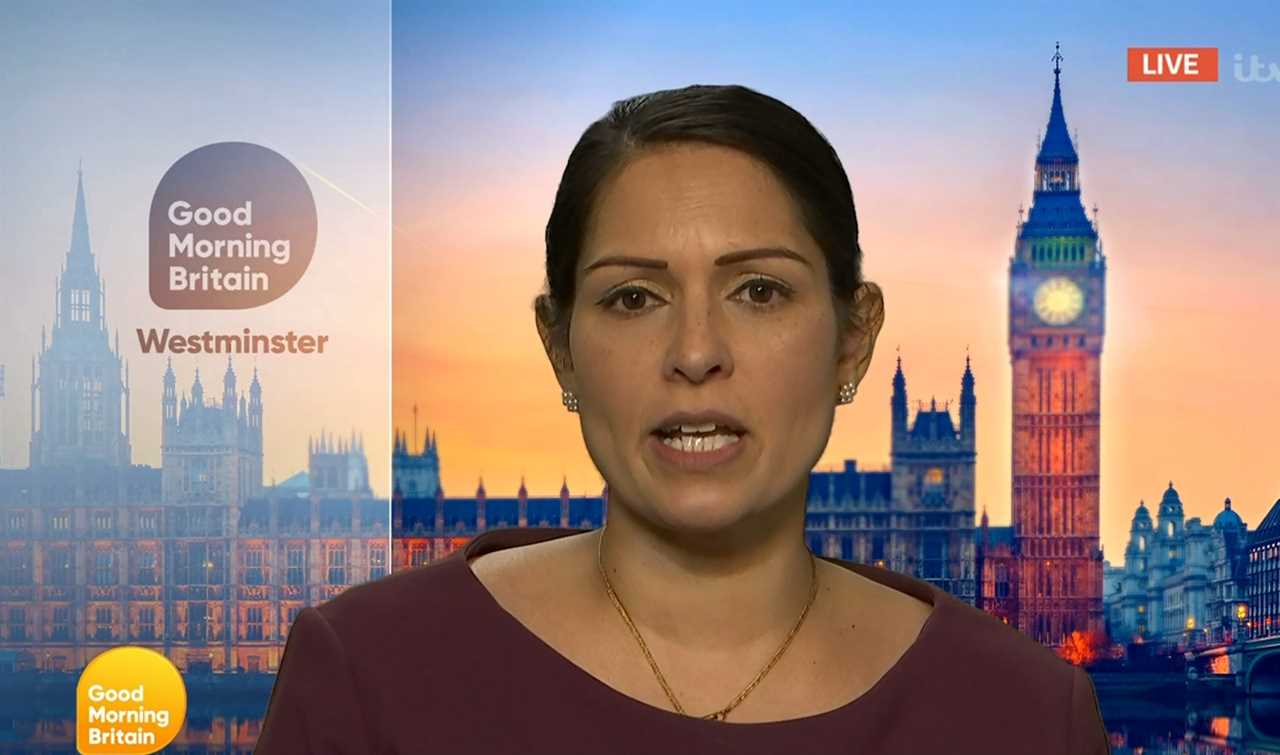 Priti Patel urges people to call police on their neighbours if they break Christmas rules