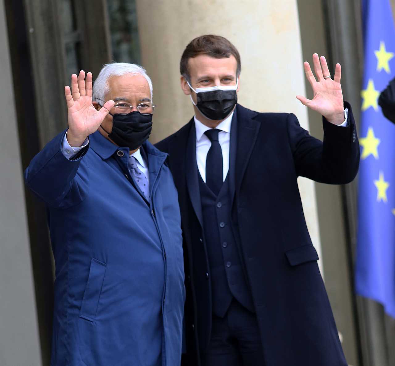 Covid-hit Macron struck down with ‘fever’ and has doc at his bedside as he apologises for cosying up to EU leaders